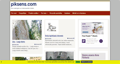 Desktop Screenshot of piksens.com